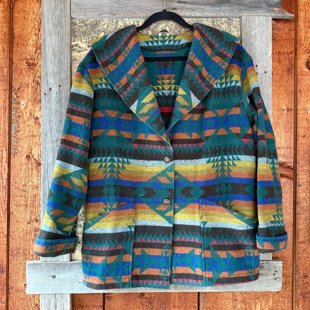Vintage Wool Western Blazer
